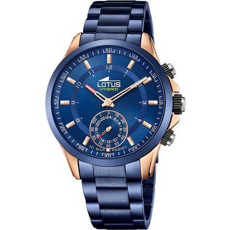 Montre Lotus Connected Bleu - Montres connectées Homme | Marc Orian