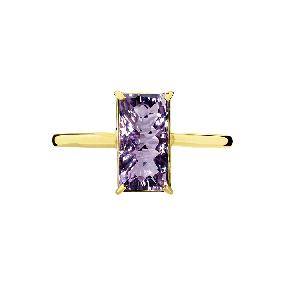 Bague Or Jaune Amethyste - Bagues pierres fines Femme | Marc Orian