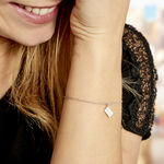 Bracelet Argent Guntrun Oxydes De Zirconium - Bracelets fantaisie Femme | Marc Orian