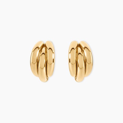 Creoles Or Jaune Kahima - Cr&eacute;oles Femme | Marc Orian