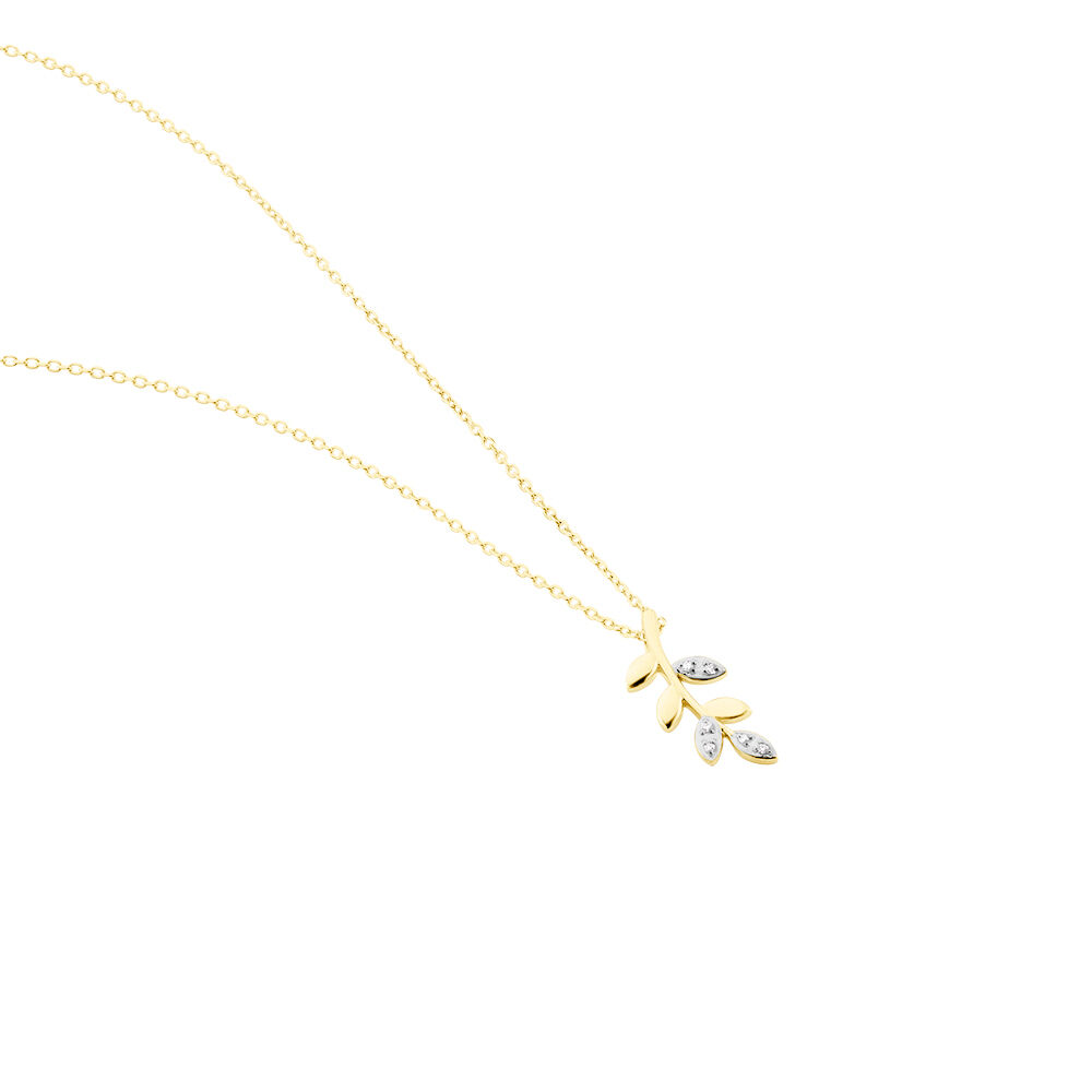 Collier Palmiro Or Jaune Diamant -  Femme | Marc Orian