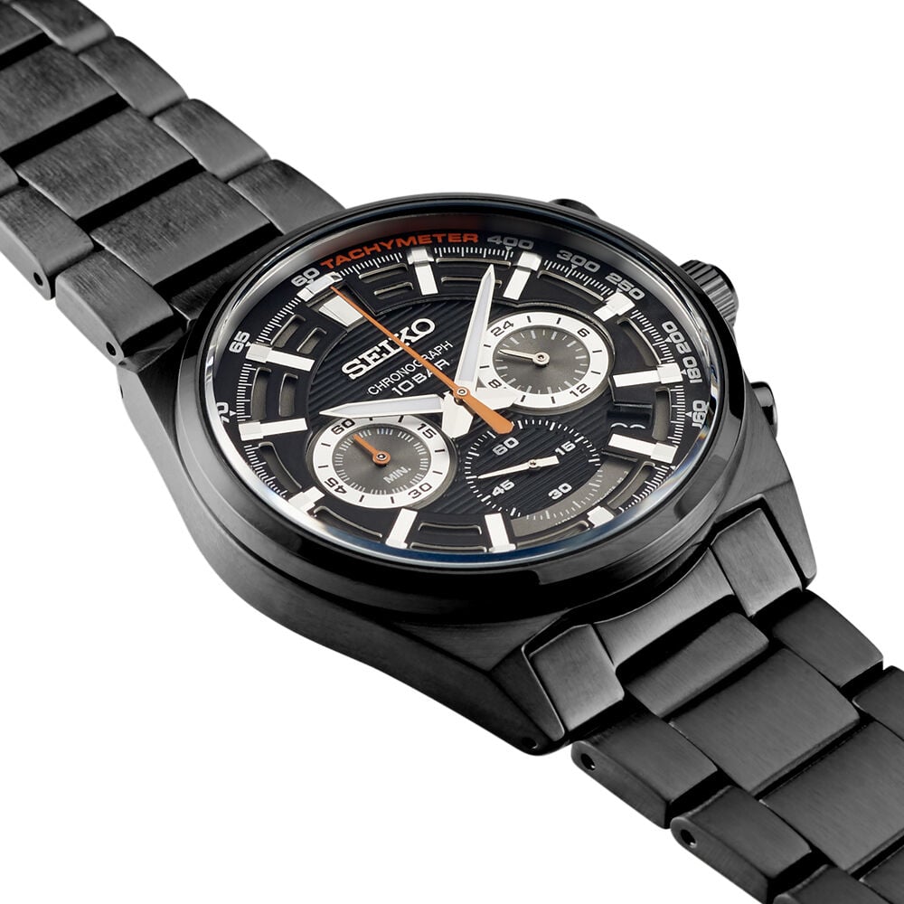 Montre Seiko Sport Noir - Montres étanches Homme | Marc Orian