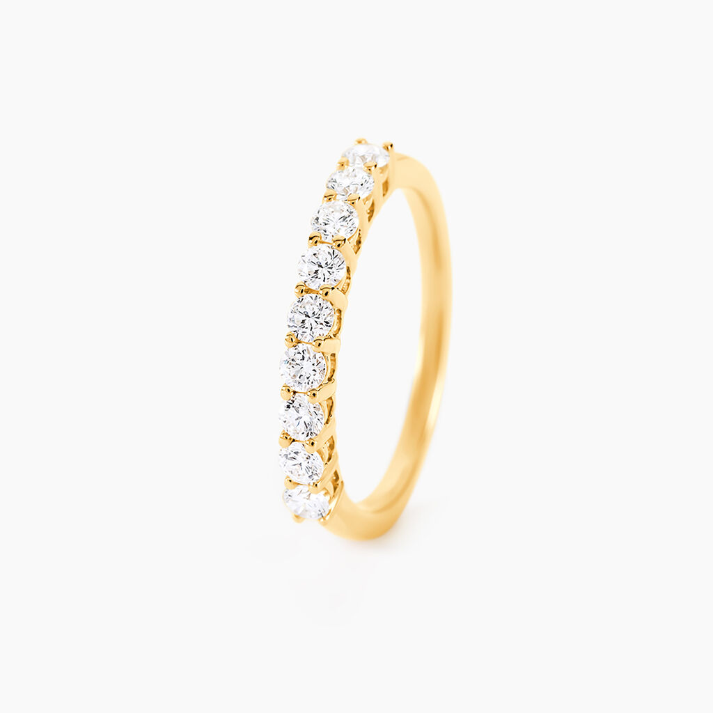 Alliance 1590 Or Jaune Diamant - Alliances duo Femme | Marc Orian