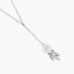 Collier Catchy Argent Blanc - Colliers fantaisie Femme | Marc Orian