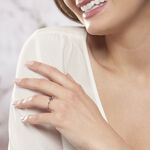 Bague Chessy Argent Rose Oxyde De Zirconium - Bijoux fantaisie Femme | Marc Orian