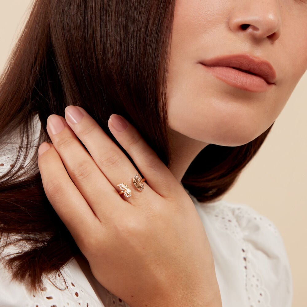 Bague Dixie Plaqu&eacute; Or Dor&eacute; Oxyde De Zirconium - Bijoux fantaisie Femme | Marc Orian