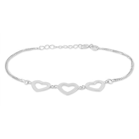 Bracelet Maylin Argent Blanc - Bracelets chaînes Femme | Marc Orian
