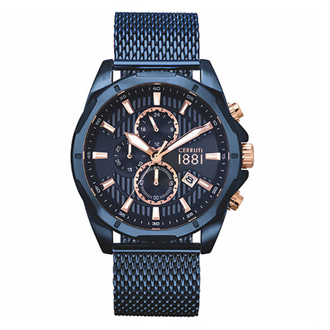 Montre Cerruti Melitello Bleu - Montres étanches Homme | Marc Orian