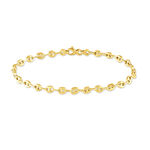 Bracelet Dami Maille Grain De Cafe Or Jaune - Bracelets mailles Femme | Marc Orian