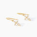 Boucles D'oreilles Pendantes Chastity Or Jaune Oxyde De Zirconium - Pendantes Femme | Marc Orian