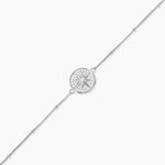 Bracelet Apollinaris Argent Blanc Oxyde De Zirconium - Bracelets Medailles Femme | Marc Orian