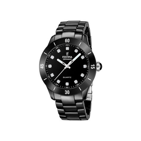 Montre Festina Ceramic Noir - Nouveautés Femme | Marc Orian