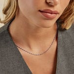 Collier Muguette Argent Blanc - Colliers ras du cou Femme | Marc Orian