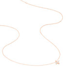 Collier Ginila Or Rose Diamant - Colliers avec pierres Femme | Marc Orian