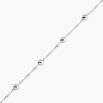 Bracelet Amarylis Argent Blanc - Bracelets fantaisie Femme | Marc Orian