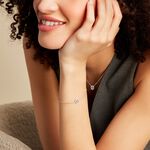 Bracelet Carren Argent Blanc Oxyde De Zirconium - Bracelets fantaisie Femme | Marc Orian