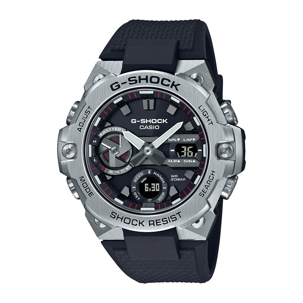 Montre Hybride Casio G-shock G-steel Noir - Montres connectées Homme | Marc Orian