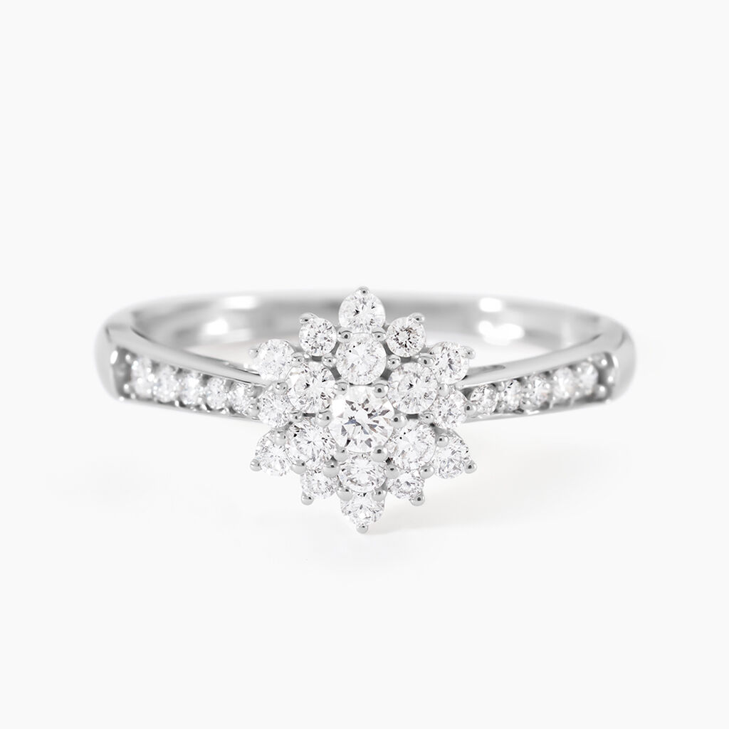 Bague Chucho Or Blanc Diamant - Parures de mariage Femme | Marc Orian