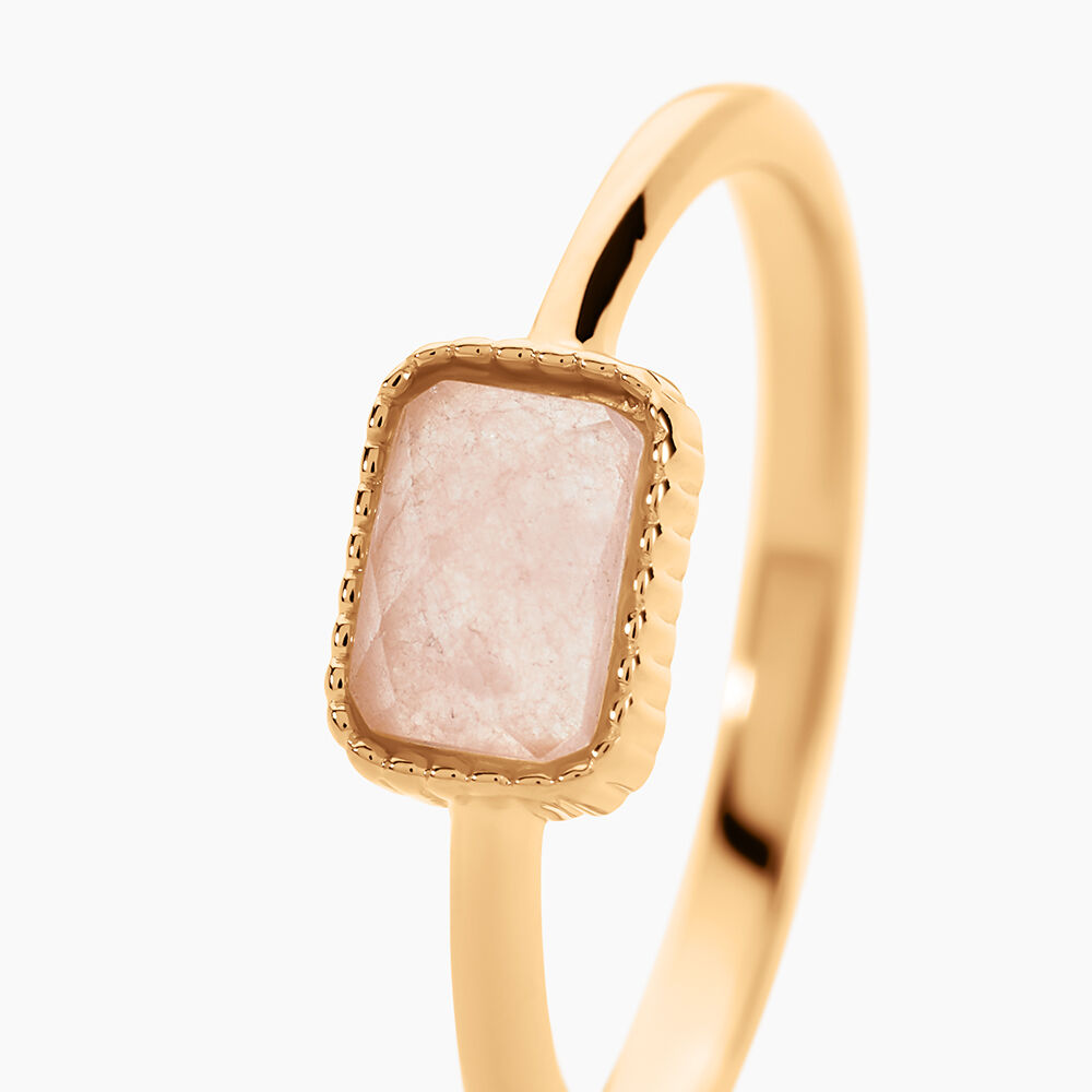 Bague Memory Plaqué Or Jaune Quartz - Bijoux fantaisie Femme | Marc Orian