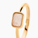 Bague Memory Plaqué Or Jaune Quartz - Bijoux fantaisie Femme | Marc Orian