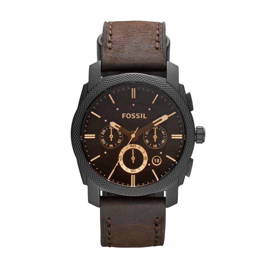 Montre Fossil Machine Marron - Montres classiques Homme | Marc Orian