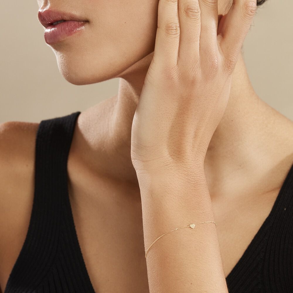 Bracelet Cinta Or Jaune - Bracelets Medailles Femme | Marc Orian