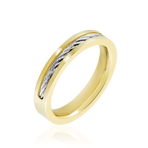 Bague Andro Acier Bicolore - Ventes Privées Homme | Marc Orian