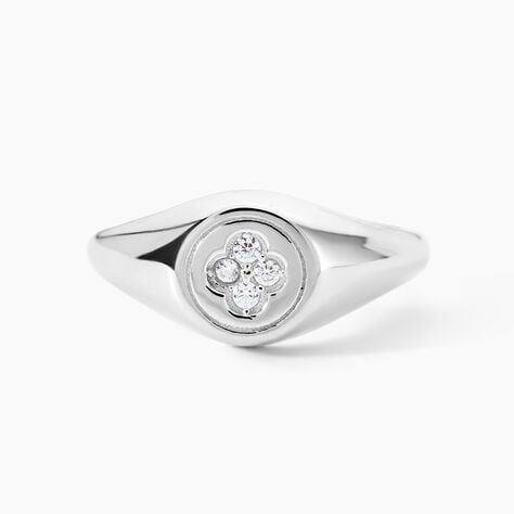 Chevali&egrave;re Chesley Argent Blanc Oxyde De Zirconium - Bijoux fantaisie Femme | Marc Orian