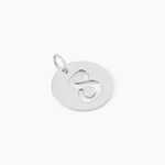 Pendentif Efiso Argent Blanc - Bijoux fantaisie Famille | Marc Orian