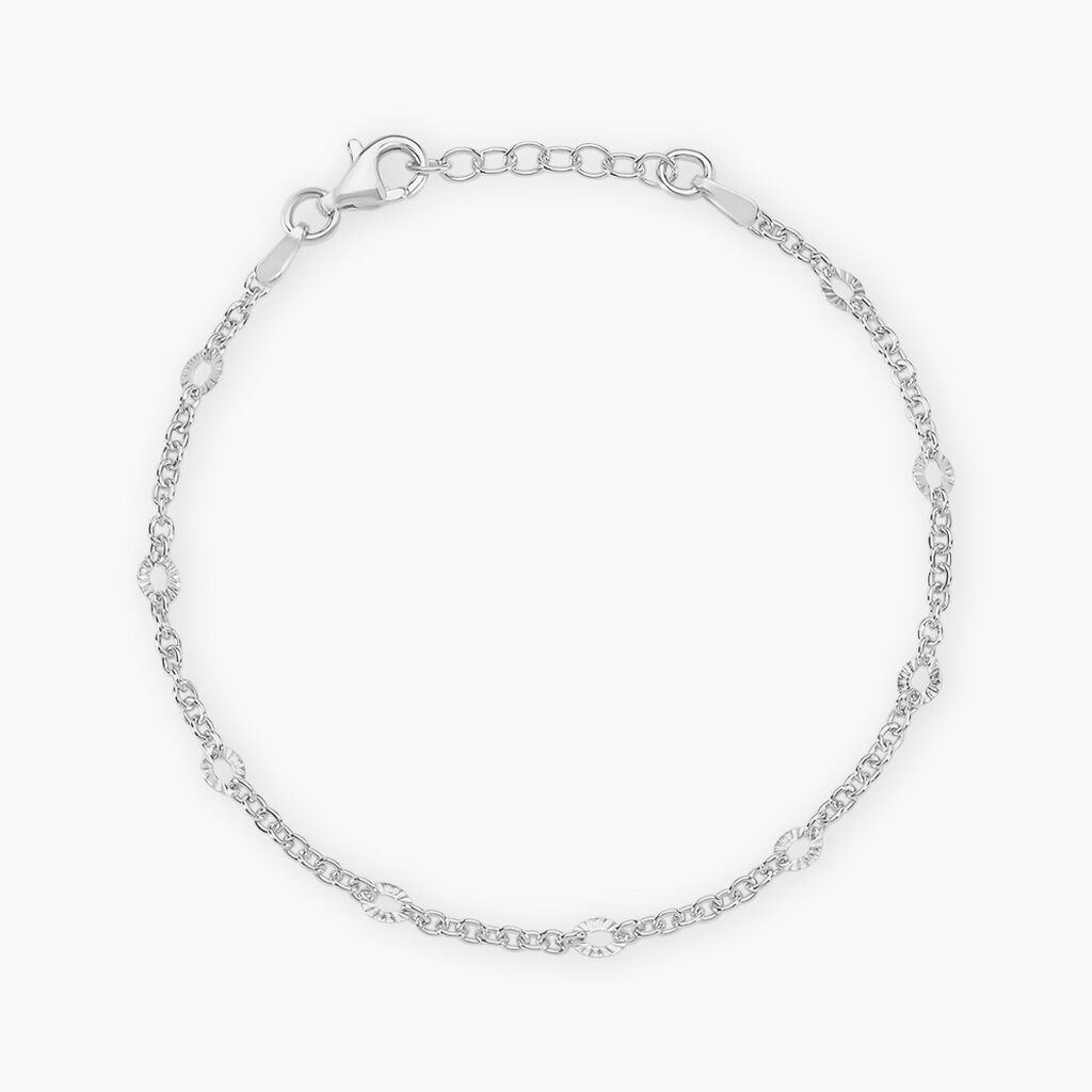 Bracelet Leodie Argent Blanc - Bracelets fantaisie Femme | Marc Orian