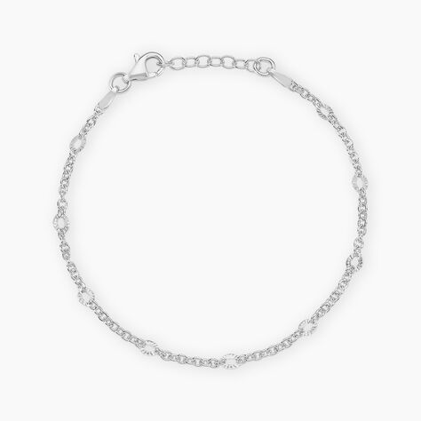 Bracelet Leodie Argent Blanc - Bracelets fantaisie Femme | Marc Orian