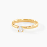Bague Solitaire Victoria Or Jaune Diamant - Solitaires Femme | Marc Orian