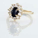 Bague Insaf Plaqu&eacute; Or Jaune Oxyde De Zirconium - Bijoux fantaisie Femme | Marc Orian