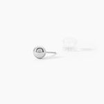 Boucles D'oreilles Puces Fidelia Boule Or Blanc - Puces Femme | Marc Orian