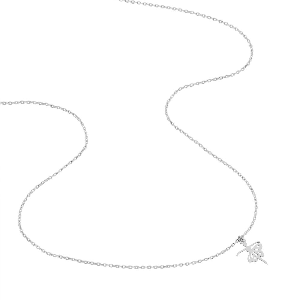 Collier Lucianola Argent Blanc - Colliers fantaisie Femme | Marc Orian