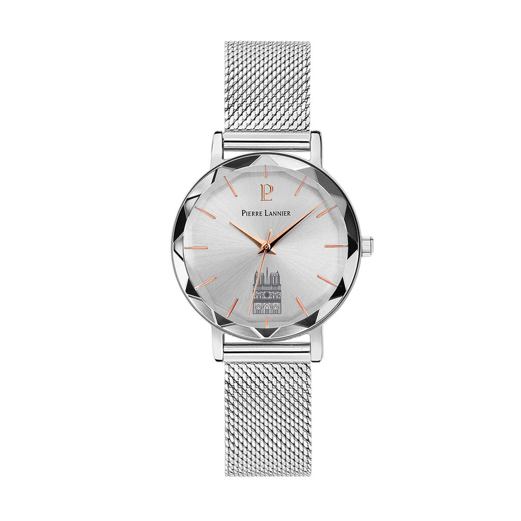 Montre Pierre Lannier Coeur Battant Argent&eacute; - Montres &eacute;tanches Femme | Marc Orian