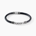 Bracelet Jourdan Pheonix Cuir Noir - Bracelets cuir Homme | Marc Orian