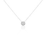 Collier Wolfilo Argent Oxyde - Colliers avec pierres Femme | Marc Orian