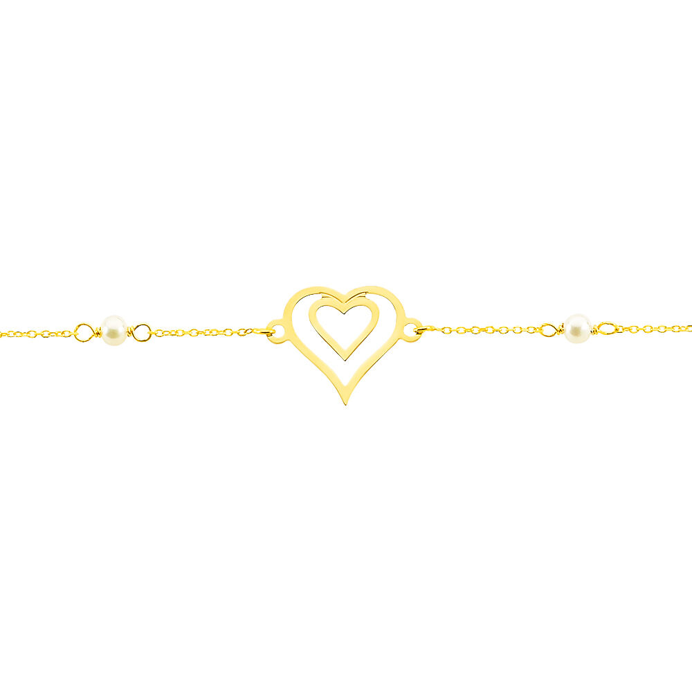 Bracelet Andrieu Or Jaune Perle De Culture - Bracelets chaînes Femme | Marc Orian
