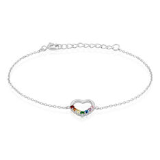 Bracelet Argent Hebert Oxydes De Zirconium - Bracelets chaînes Femme | Marc Orian