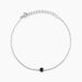 Bracelet Lylwenn Argent Blanc Oxyde De Zirconium Noir - Bracelets chaînes Femme | Marc Orian