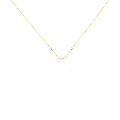 Collier Or Jaune Heliantheme Perles - Colliers Femme | Marc Orian