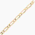 Bracelet Ophelio Maille Alternee 1/1 Or Jaune - Bracelets mailles Homme | Marc Orian