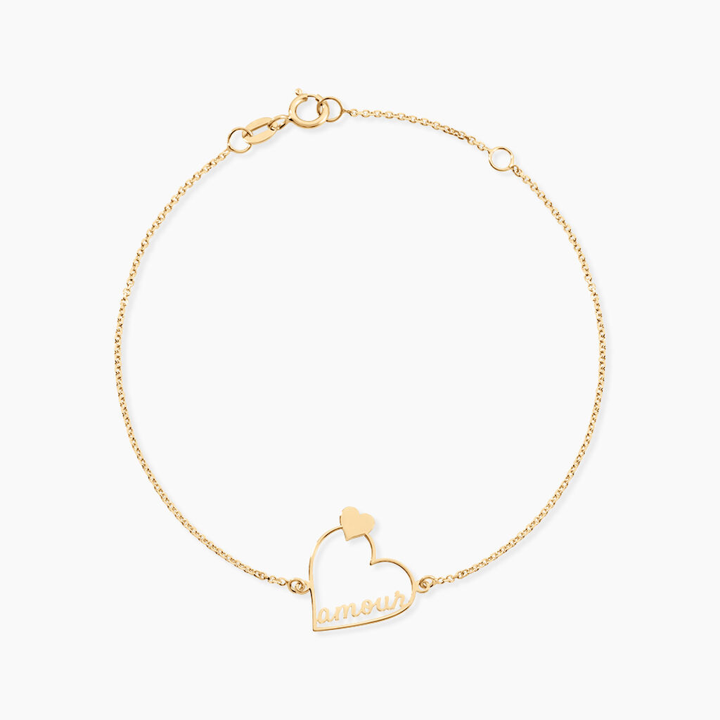Bracelet Or Jaune Linaire - Bracelets cha&icirc;nes Femme | Marc Orian