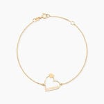 Bracelet Or Jaune Linaire - Bracelets cha&icirc;nes Femme | Marc Orian