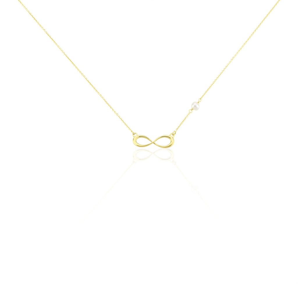 Collier Illenia Or Jaune Perle De Culture - Colliers avec pierres Femme | Marc Orian