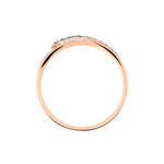 Bague Maelys Or Rose Diamant - Bagues pierres pr&eacute;cieuses Femme | Marc Orian