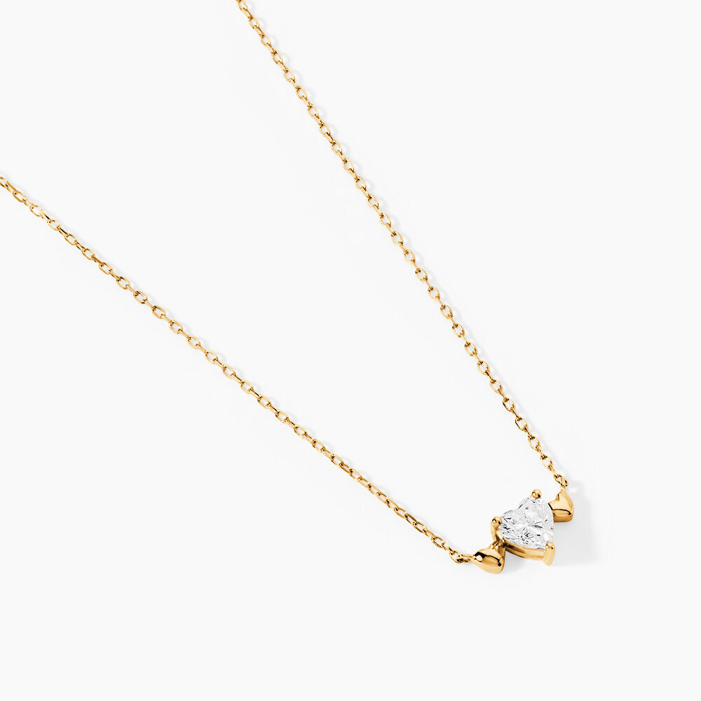 Collier Chaim Or Jaune Oxyde - Colliers avec pierres Femme | Marc Orian