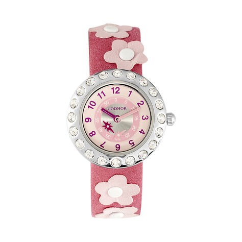 Montre Upp Fleur Rose - Montres Enfant | Marc Orian