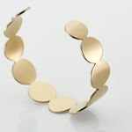 Bracelet Jonc Acier Dor&eacute; Naomi - Bracelets joncs Femme | Marc Orian